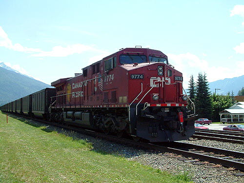 Revelstoke - One of Many Trains!