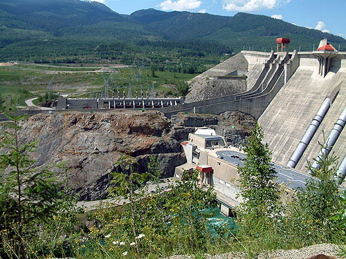 Revelstoke Hydro Electric Dam