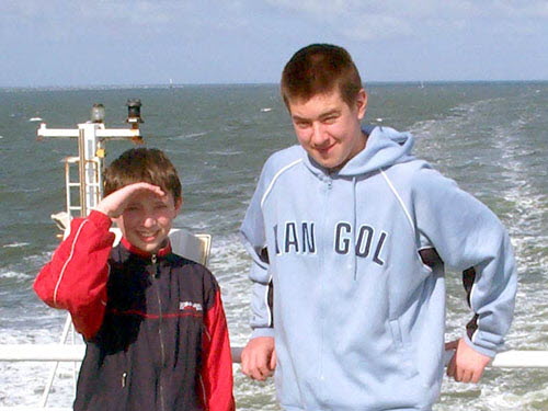Nephews - Chris and Thomas